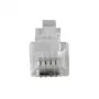 Conector modular ACT RJ10 (4P/4C) para cable plano