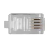 Conector modular ACT RJ10 (4P/4C) para cable plano