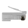 Conector modular ACT RJ45 (8P/8C) para cable redondo con conductores macizos