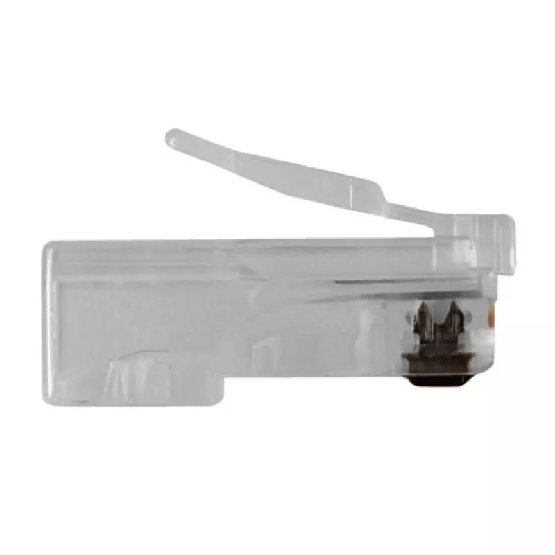 Conector modular ACT RJ48 (10P/10C) para cable plano