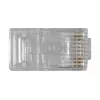 Conector modular ACT RJ48 (10P/10C) para cable plano