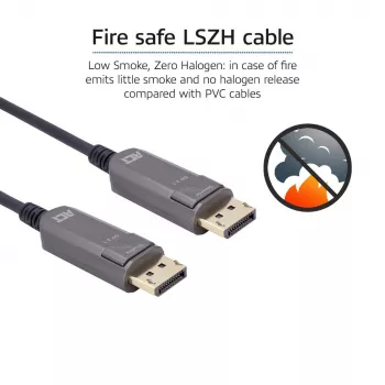 ACT Cable DisplayPort AK4171 15 m negro