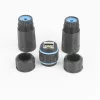 ACT Acoplador RJ45 IP68 para exterior CAT6A blindado SD6522, acoplador Ethernet en línea CAT6A blindado