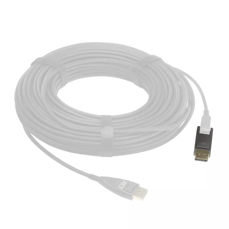 Adaptador de repuesto ACT Mini DisplayPort a DisplayPort para cables DisplayPort ópticos activos con conector desmontable