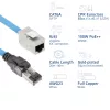 ACT CAT6A S/FTP B2ca PoE++ 100W cable de instalación sólido preensamblado FB0175
