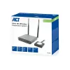 ACT Aero 4K sistema de presentación inalámbrico, sobremesa, negro, gris, 3840 x 2160, 2160p, USB Type-C, USB