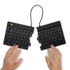 R-Go Tools teclado ergonómico R-Go Split Break con software de pausas, teclado ergonómico dividido, QWERTY (NÓRDICO), Bluetooth, negro