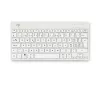 R-Go Tools teclado ergonómico R-Go Compact Break, teclado compacto con software de pausas, QWERTZ (CH), Bluetooth, blanco