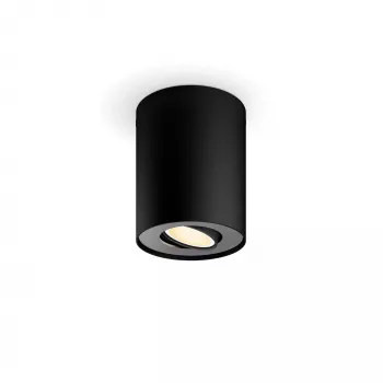 Foco inteligente Philips Hue 929003811601, Bluetooth, 4,2 W, negro, Ø103 mm, altura 120 mm