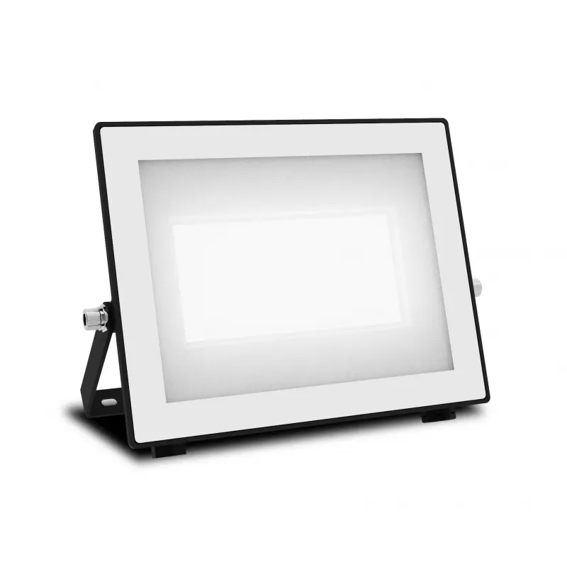 Aplique de exterior Philips Lois 50W LED, carcasa de metal negra, 220–240V, LED no reemplazable