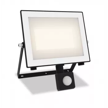 Aplique de exterior Philips Lois 50W LED, carcasa de metal negra, bombilla no reemplazable, 220–240V