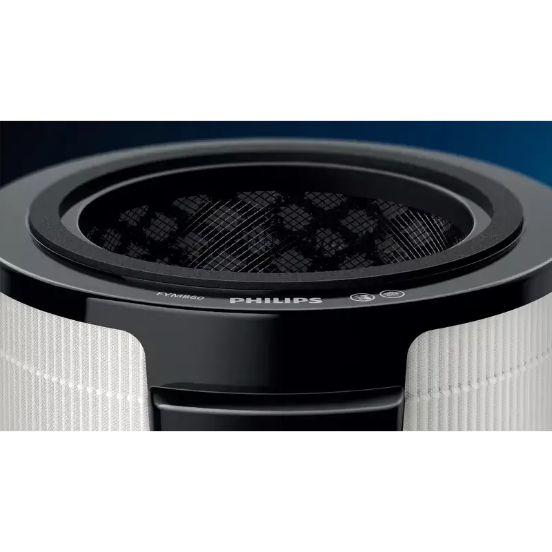 Filtro de repuesto para purificador de aire Philips FYM860/30 integrado 3 en 1 99,97 % de eficiencia, 211×211×253 mm