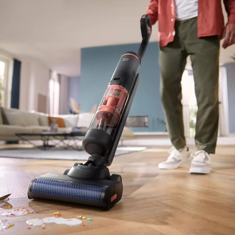 Philips 6000er Serie XW6264/11 aspirador de escoba/escoba eléctrica batería en seco y húmedo ciclónico sin bolsa gris