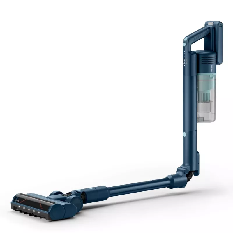 Aspirador de escoba Philips XC5242/10 — a batería, sin bolsa, depósito de polvo de 0,27 L, Li‑Ion 25,2 V, para suelos duros y blandos (salvia)