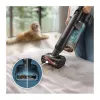 Aspirador de escoba 2 en 1 Philips XC8155/01 — limpiador a batería en seco y húmedo sin bolsa, 25,2 V, depósito de polvo de 0,6 l, azul