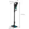 Aspirador de escoba 2 en 1 Philips XC8155/01 — limpiador a batería en seco y húmedo sin bolsa, 25,2 V, depósito de polvo de 0,6 l, azul