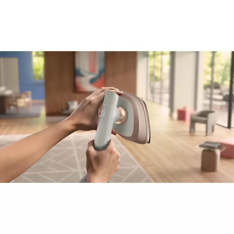 Philips GC213/10 plancha de vapor 1800 W con golpe de vapor de 90 g/min, cable de 2,5 m, incluye StyleMat
