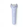 Depiladora Philips Serie 8000 BRE711/00 — 32 pinzas, 2 velocidades, uso en húmedo y en seco, batería de Li-Ion integrada, azul