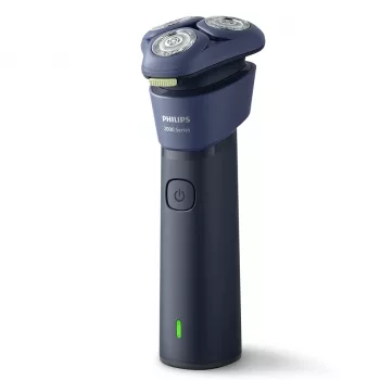 Afeitadora rotativa Philips Serie 2000 S2885/00 — 3 cabezales, batería de NiMH, afeitado en húmedo y en seco, azul