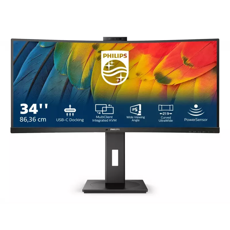 Monitor de ordenador Philips Serie 5000 34B1U5600CH/23 86,4 cm (34