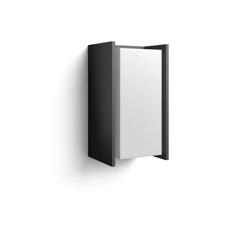 Lámpara de pared exterior Signify Philips Hue Turaco — White & Colour Ambience, antracita, Bluetooth/Zigbee, aluminio