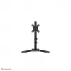 Soporte de monitor individual Neomounts DS45-600BL1 para pantallas de 10–32 inch, VESA 75x75–100x100, máx. 9 kg, de sobremesa, negro