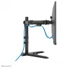 Soporte de doble monitor Neomounts DS45-600BL2 para pantallas de 10–32 inch, compatible con 2 pantallas, máx. 6 kg, VESA 75x75–100x100, de sobremesa, negro