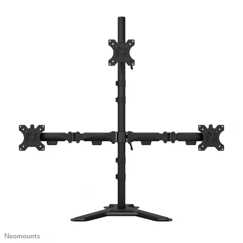 Soporte de triple monitor Neomounts DS45-600BL2-1 25,4–81,3 cm (10–32