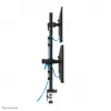 Brazo de triple monitor Neomounts DS60-600BL2-1 25,4–81,3 cm (10–32 inch), pinza de mesa/pasacables de mesa, 9 kg, 25,4 cm (10 inch), 81,3 cm (32 inch), 100 x 100 mm, negro