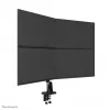 Brazo de cuádruple monitor Neomounts DS60-600BL2-2 para pantallas de 10–32 inch, VESA 75x75–100x100, capacidad de carga máx. 8 kg, pinza/pasacables de mesa, negro