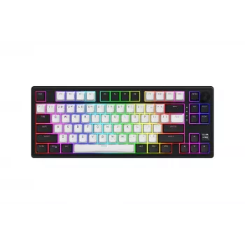 Teclado gaming inalámbrico HATOR Skyfall 80 MAG ULTIMA 8K USB + RF Wireless + Bluetooth QWERTY US English Negro, Blanco