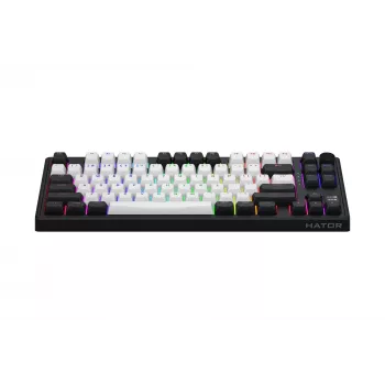 Teclado gaming inalámbrico HATOR Skyfall 80 MAG ULTIMA 8K USB + RF Wireless + Bluetooth QWERTY US English Negro, Blanco