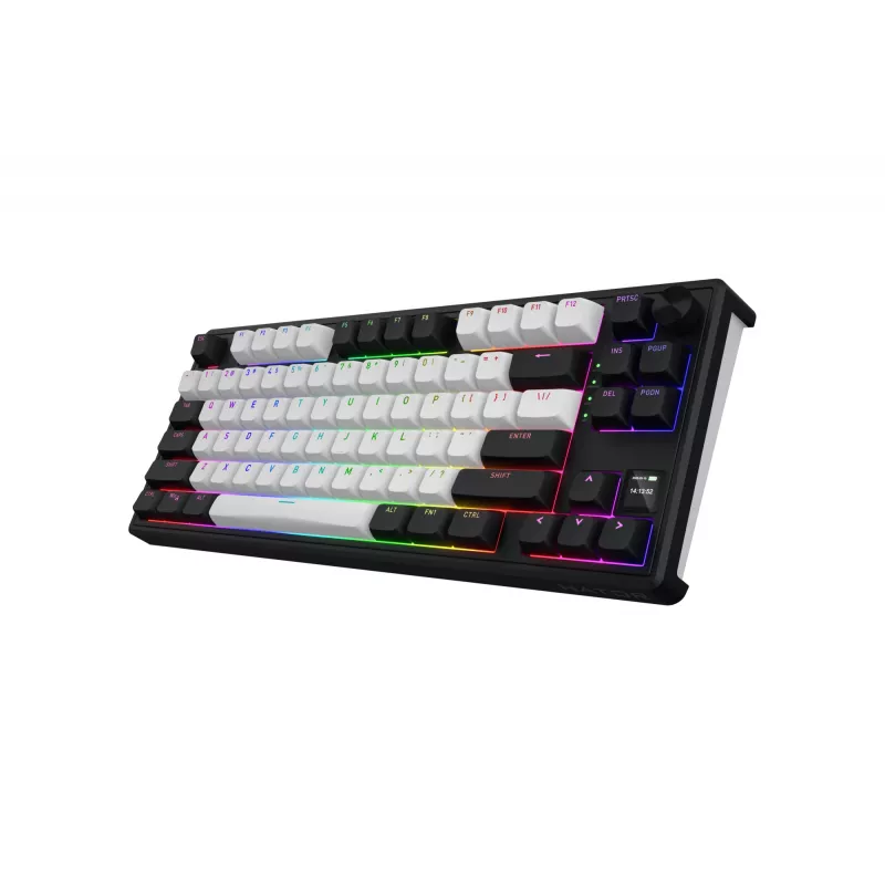 Teclado gaming inalámbrico HATOR Skyfall 80 MAG ULTIMA 8K USB + RF Wireless + Bluetooth QWERTY US English Negro, Blanco