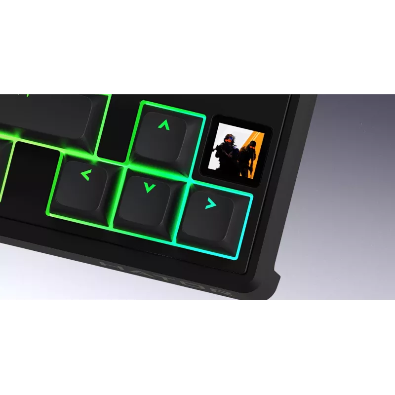 Teclado gaming inalámbrico HATOR Skyfall 80 MAG ULTIMA 8K USB + RF Wireless + Bluetooth QWERTY US English Negro, Blanco