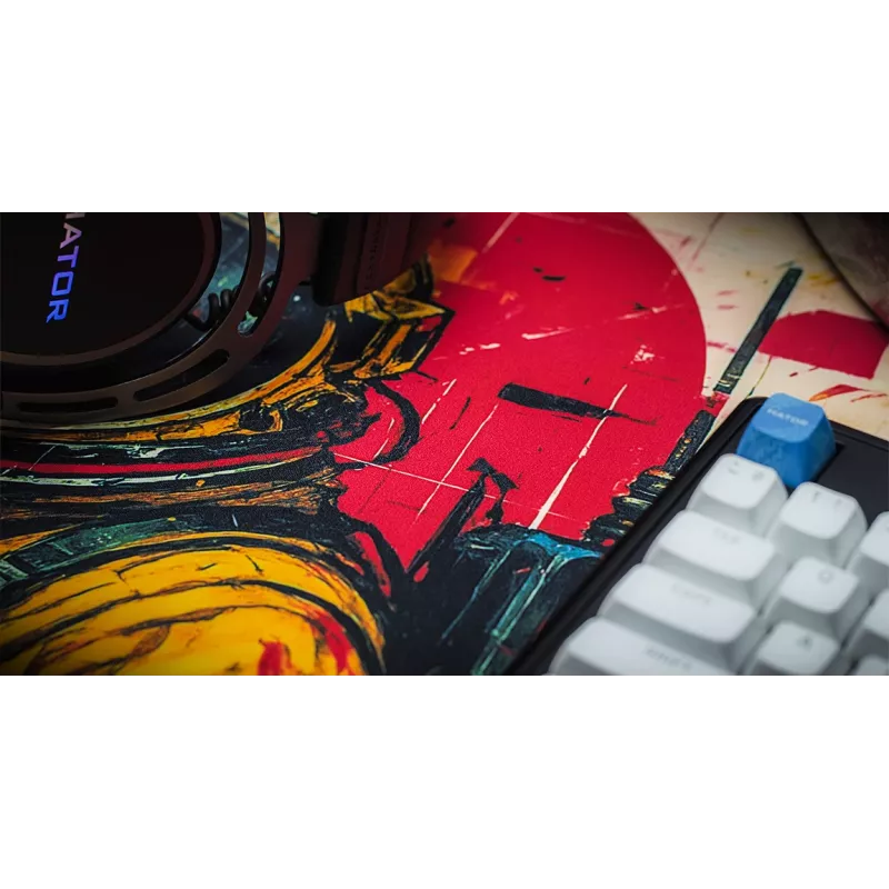 Alfombrilla gaming HATOR Tonn EVO 3XL Astronaut, goma, multicolor