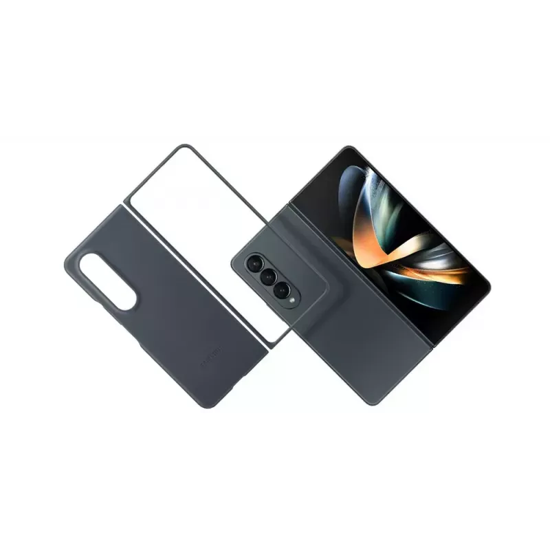 Funda para móvil Samsung Galaxy Z Fold4 EF-VF936LBEGWW Piel Negro