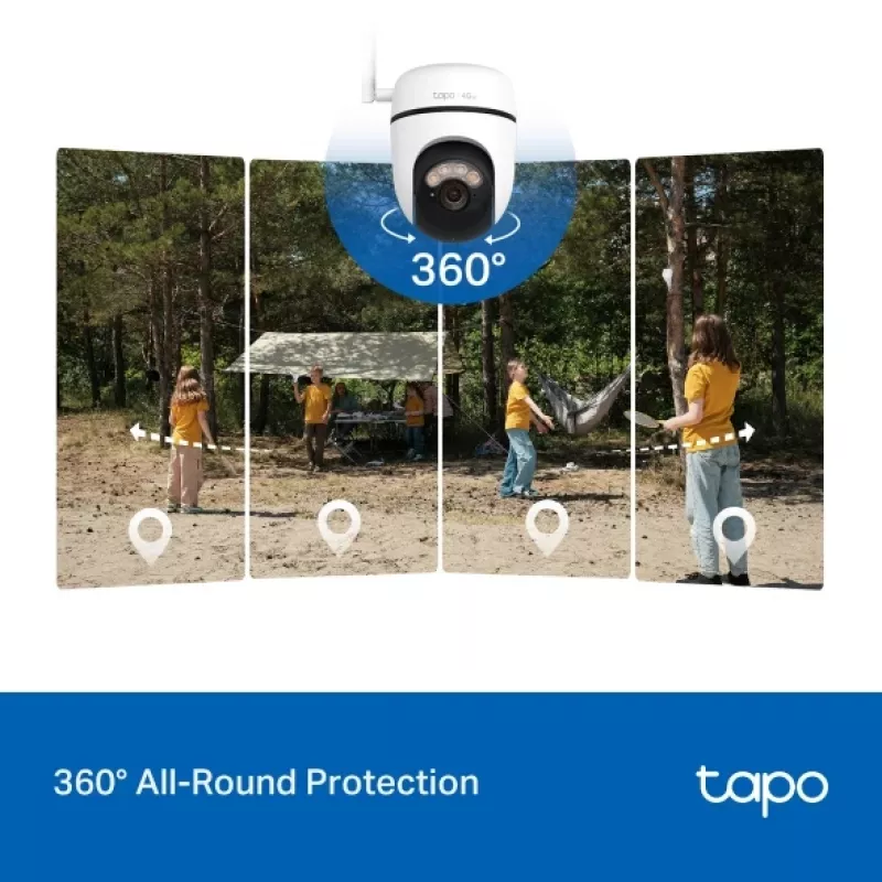 TP-Link Tapo C615G KIT cámara IP de vigilancia domo para exterior 2304 x 1296 píxeles techo/pared/mástil