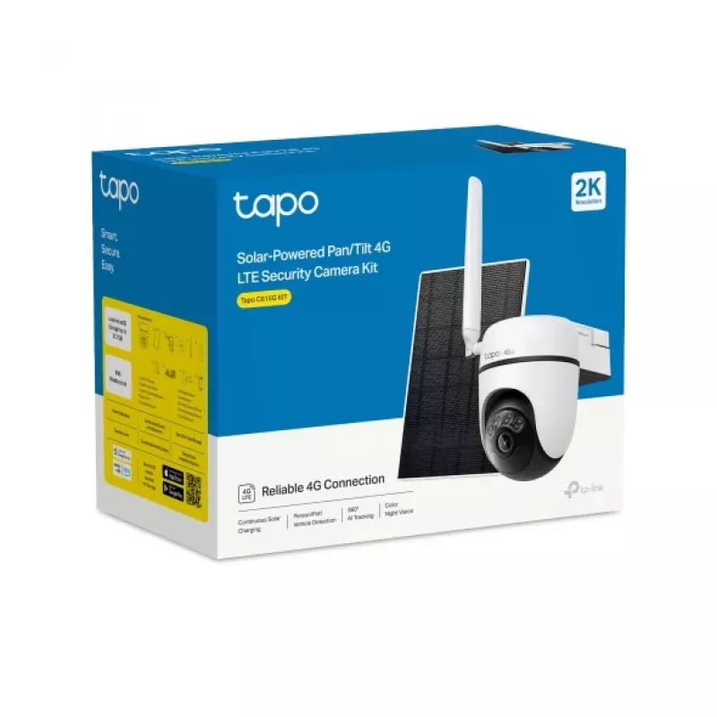 TP-Link Tapo C615G KIT cámara IP de vigilancia domo para exterior 2304 x 1296 píxeles techo/pared/mástil