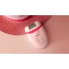 Philips Satinelle Essential BRE285/00 depiladora con cable, blanco/rosa