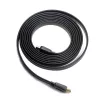 Cable HDMI-HDMI v2.0 3D TV High Speed Ethernet 1,8 m plano (extremos dorados)