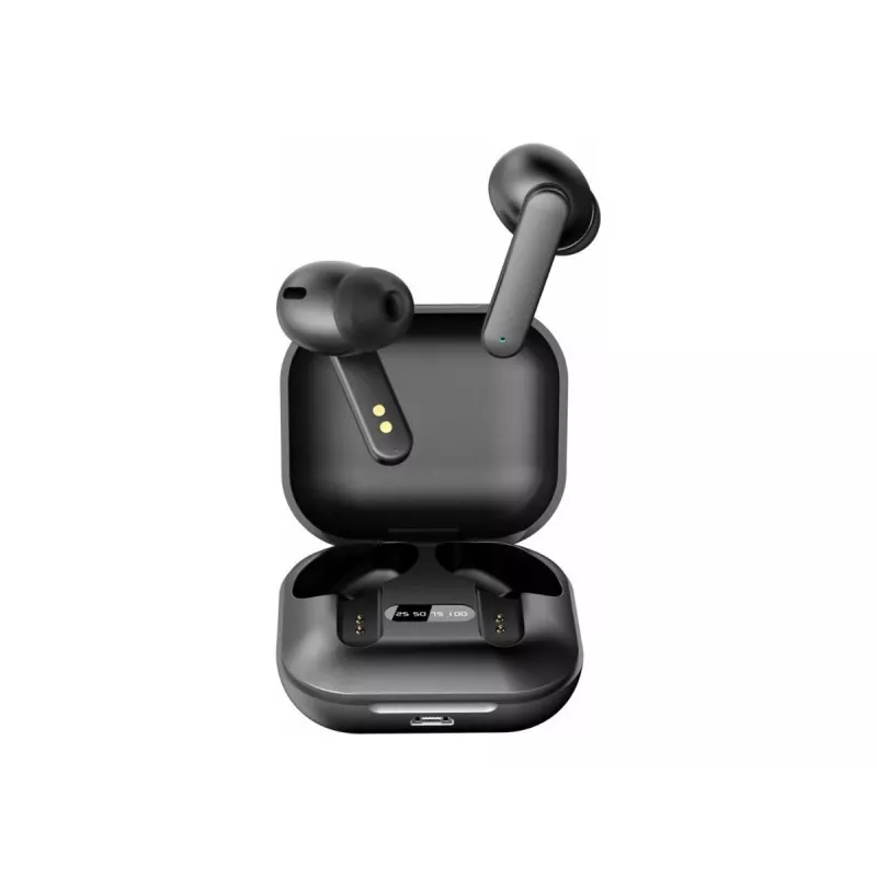 Auriculares Bluetooth IN-EAR/TWS negros FITEAR-X100B Gembird