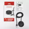 Hub AXAGON HUE-P1AL 4 puertos USB 3.2 Gen 1 REDONDO