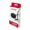 Hub AXAGON HUE-P1AL 4 puertos USB 3.2 Gen 1 REDONDO