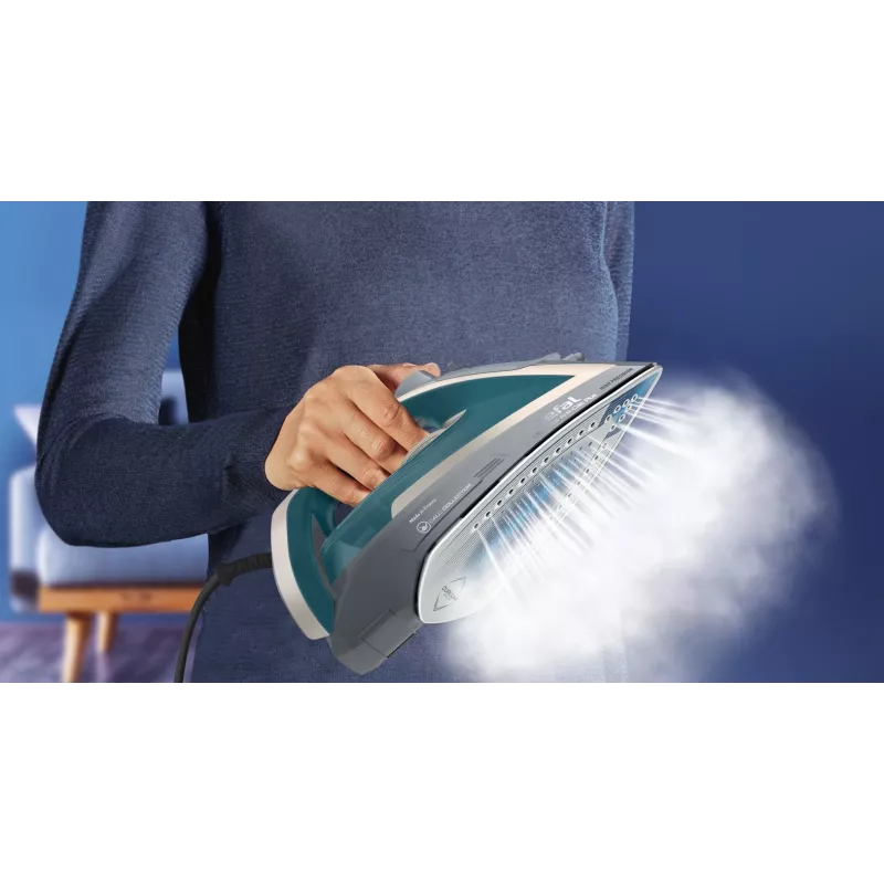 Plancha de vapor Tefal Ultragliss Anti-Calc Plus FV6842 — 2800 W, depósito de 0,27 L, golpe de vapor de 260 g/min, 1,295 kg
