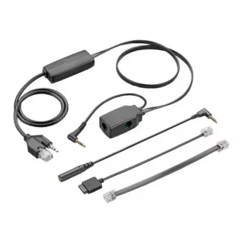 Hookswitch electrónico POLY APA-24 ALCATEL negro conector