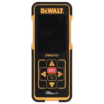 Medidor láser de distancias DeWALT DW03101 Negro, Amarillo 100 m