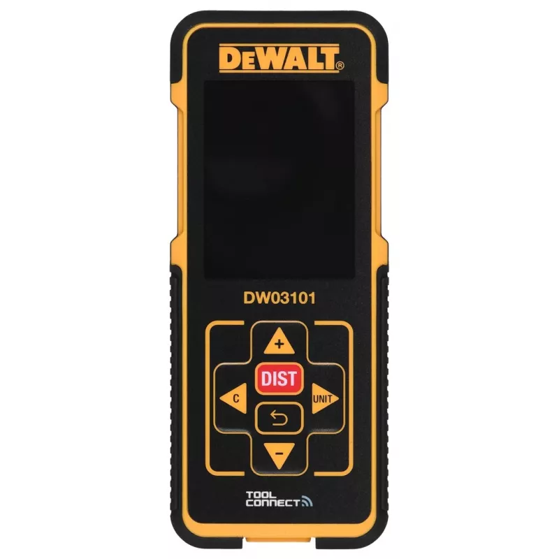 Medidor láser de distancias DeWALT DW03101 Negro, Amarillo 100 m