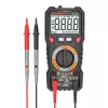 Multímetro digital con linterna Habotest HT118C, True RMS, NCV, comprobador de baterías