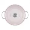 Le Creuset Signature Olla redonda de hierro fundido 24 cm shell pink
