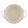 Le Creuset Signature Olla redonda de hierro fundido 24 cm shell pink